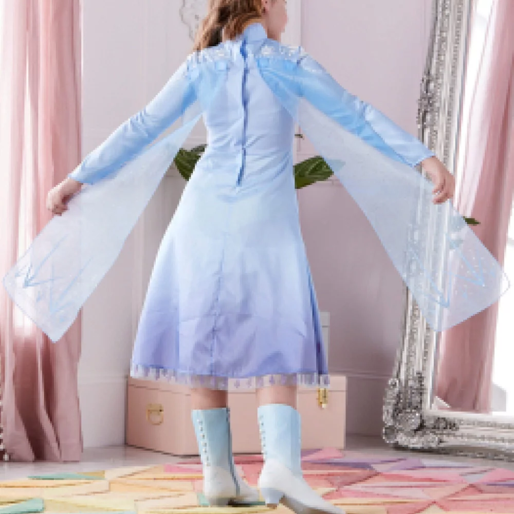 Disney Store Déguisement Elsa Pour Enfants, La Reine Des Neiges 2 3 Disney Store Déguisement Elsa Pour Enfants, La Reine Des Neiges 2 – Image 3
