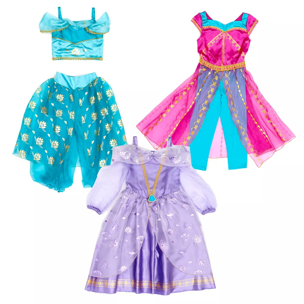 Disney Store Ensemble De Déguisements Jasmine Pour Enfants, Aladdin 1 Disney Store Ensemble De Déguisements Jasmine Pour Enfants, Aladdin