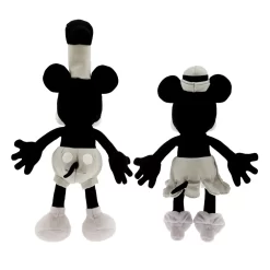 Ensemble De Petites Peluches Mickey Et Minnie Steamboat Willie Disney100 Decades -Disney 412313625724 2