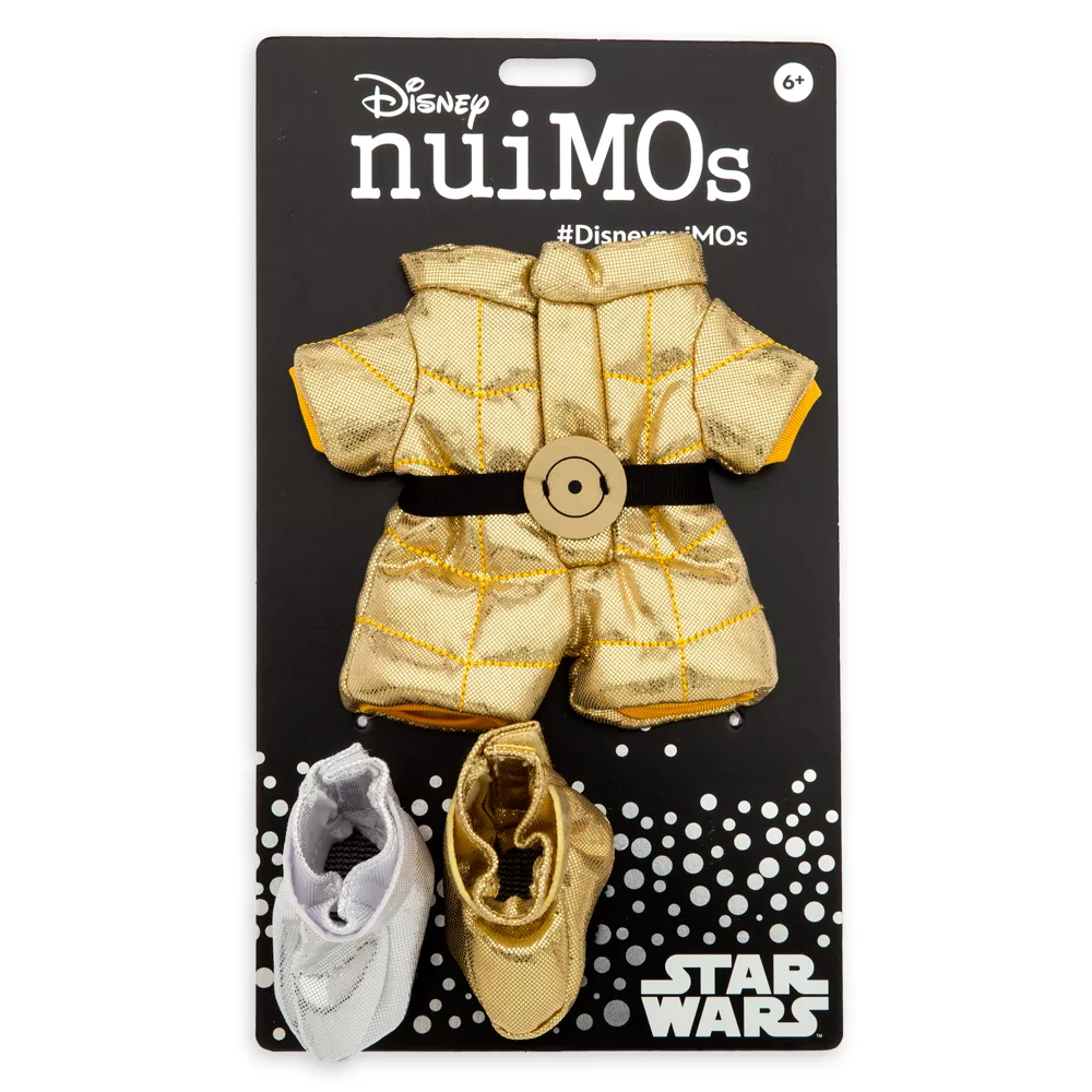 Disney Store Ensemble C-3PO Pour Petites Peluches NuiMOs, Star Wars 3 Disney Store Ensemble C-3PO Pour Petites Peluches NuiMOs, Star Wars – Image 3