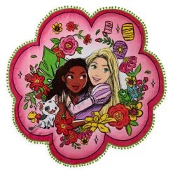 Disney Store Serviette De Plage Vaiana Et Raiponce