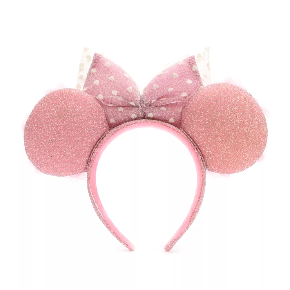 Disneyland Serre-tête à Oreilles De Minnie Avec Coeurs Et Fleurs Pour Adultes 3 Disneyland Serre-tête à Oreilles De Minnie Avec Coeurs Et Fleurs Pour Adultes – Image 3
