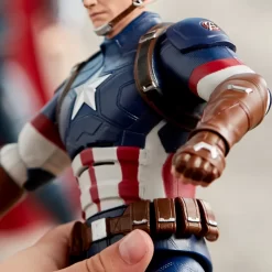 Disney Store Figurine Captain America Articulée Et Parlante -Disney 461012490843 2