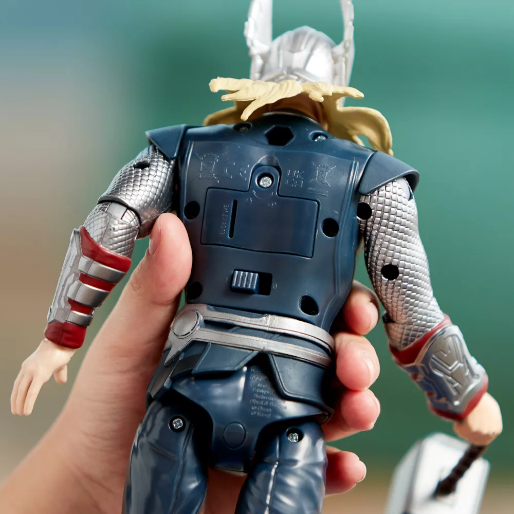 Disney Store Power Icons Figurine Thor Parlante, Thor: Love And Thunder 5 Disney Store Power Icons Figurine Thor Parlante, Thor: Love And Thunder – Image 5