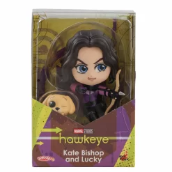 Hot Toys Figurine Cosbaby Kate Bishop à Tête Oscillante Avec Lucky -Disney 461012781330 2