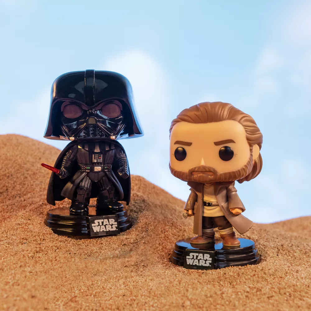 Funko Coffret Figurines Obi-Wan Kenobi Et Dark Vador Pop! En Vinyle 2 Funko Coffret Figurines Obi-Wan Kenobi Et Dark Vador Pop! En Vinyle – Image 2