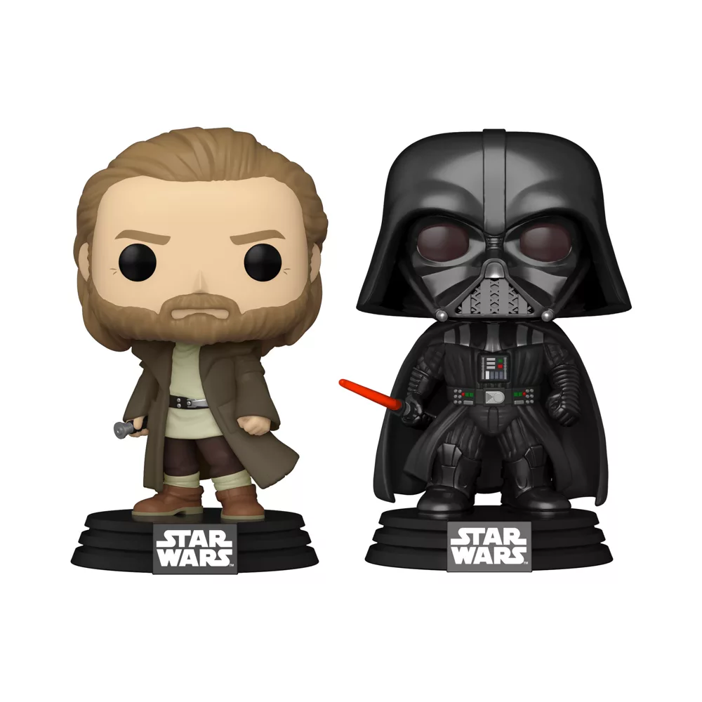 Funko Coffret Figurines Obi-Wan Kenobi Et Dark Vador Pop! En Vinyle 1 Funko Coffret Figurines Obi-Wan Kenobi Et Dark Vador Pop! En Vinyle