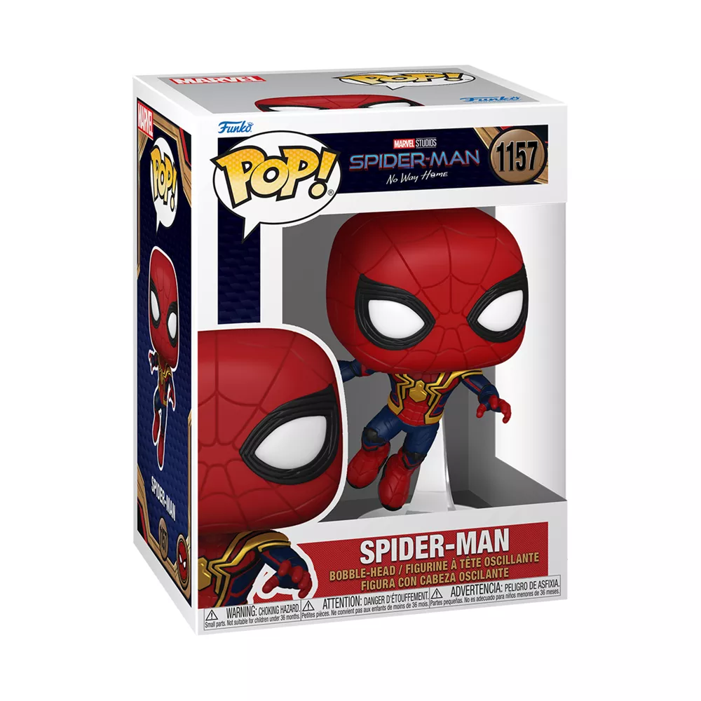 Funko Figurine Spider-Man Pop! En Vinyle, Spider-Man: No Way Home 2 Funko Figurine Spider-Man Pop! En Vinyle, Spider-Man: No Way Home – Image 2