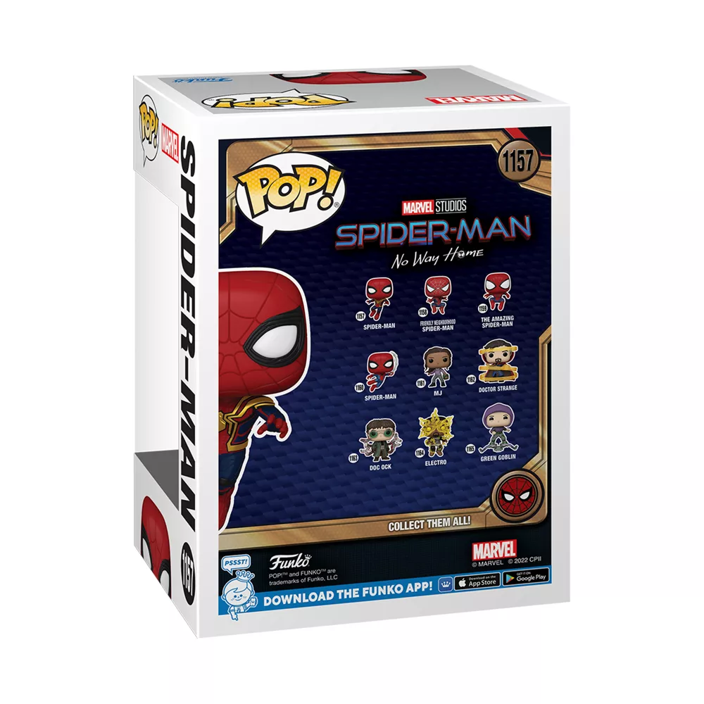 Funko Figurine Spider-Man Pop! En Vinyle, Spider-Man: No Way Home 3 Funko Figurine Spider-Man Pop! En Vinyle, Spider-Man: No Way Home – Image 3
