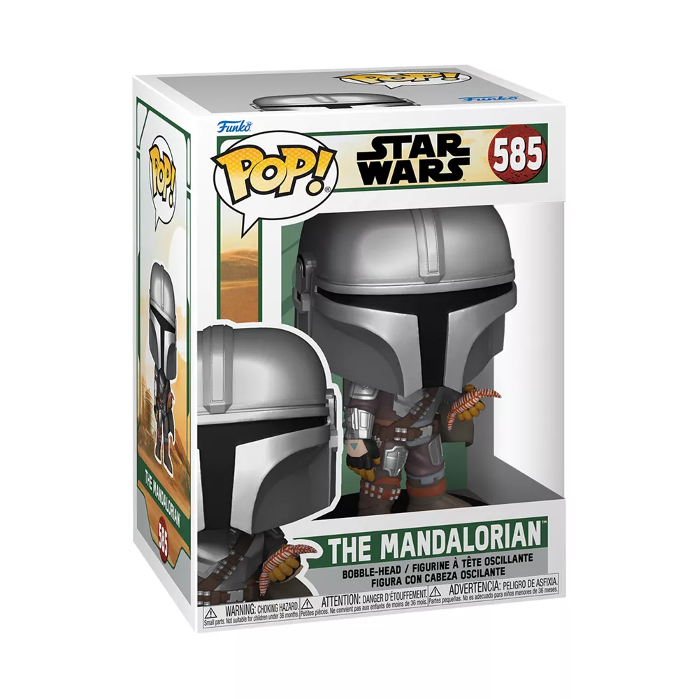 Funko Figurine Mando Et Cadeau Pop! En Vinyle, Star Wars : Le Livre De Boba Fett 2 Funko Figurine Mando Et Cadeau Pop! En Vinyle, Star Wars : Le Livre De Boba Fett – Image 2