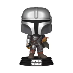 Funko Figurine Mando Et Cadeau Pop! En Vinyle, Star Wars : Le Livre De Boba Fett