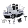 Bateau Musical Mickey Et Minnie Steamboat Willie Disney100 Decades