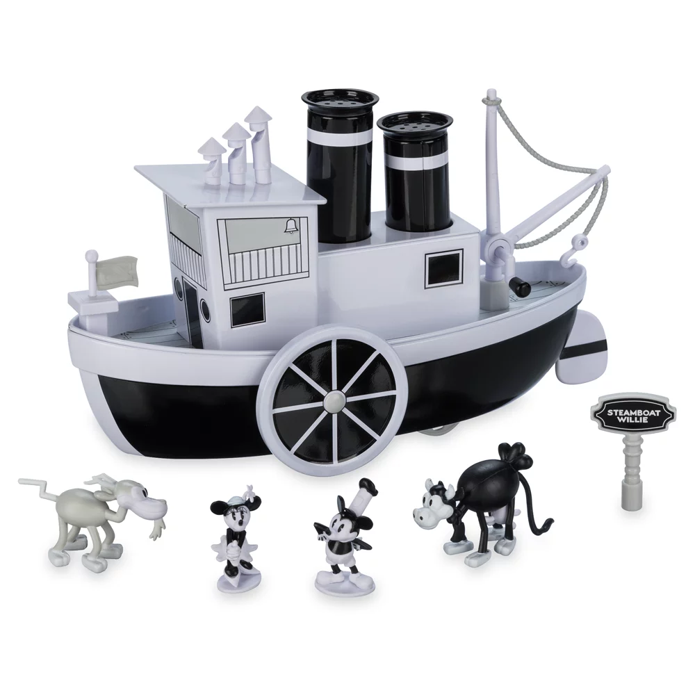 Bateau Musical Mickey Et Minnie Steamboat Willie Disney100 Decades 1 Bateau Musical Mickey Et Minnie Steamboat Willie Disney100 Decades