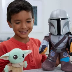 MATTEL Ensemble De Peluches Mandalorien Et Grogu, Star Wars -Disney 461034168997 5