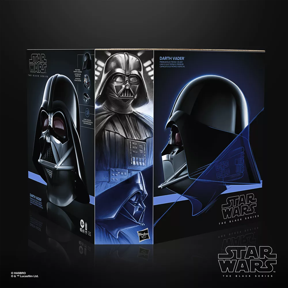 Hasbro Casque électronique Dark Vador De Luxe, Collection Star Wars The Black Series 4 Hasbro Casque électronique Dark Vador De Luxe, Collection Star Wars The Black Series – Image 4