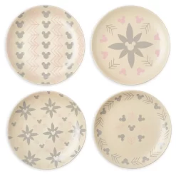 Disneyland Lot De 4 assiettes Mickey Mouse Homestead