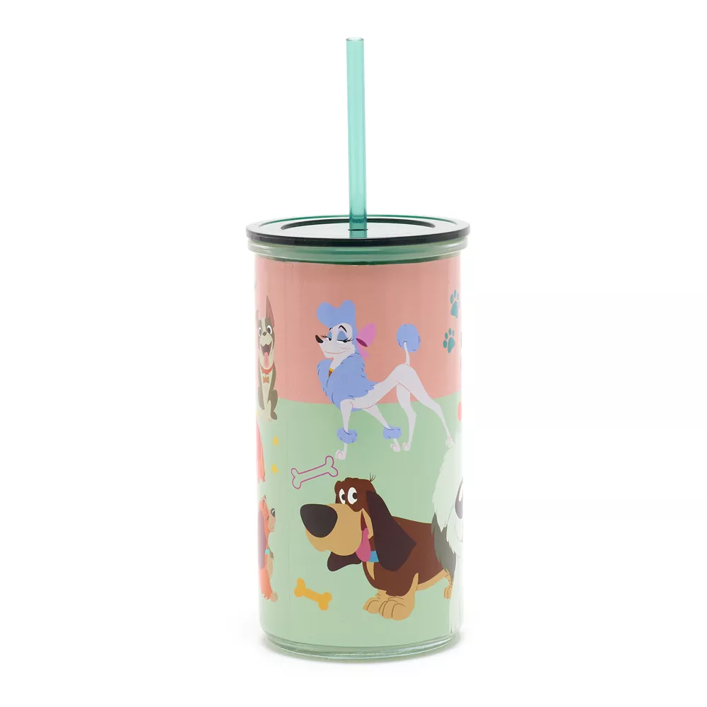 Disney Store Gobelet Avec Paille Chiens Disney 3 Disney Store Gobelet Avec Paille Chiens Disney – Image 3