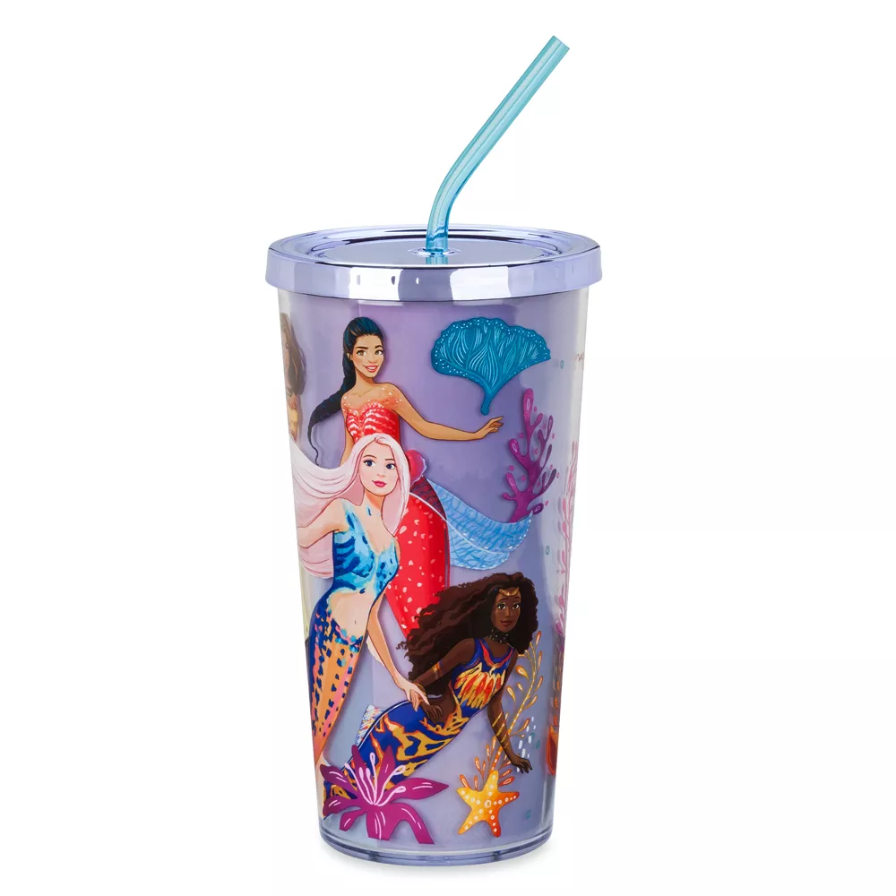 Disney Store Gobelet Ariel Avec Paille, La Petite Sirène (2023) 4 Disney Store Gobelet Ariel Avec Paille, La Petite Sirène (2023) – Image 4