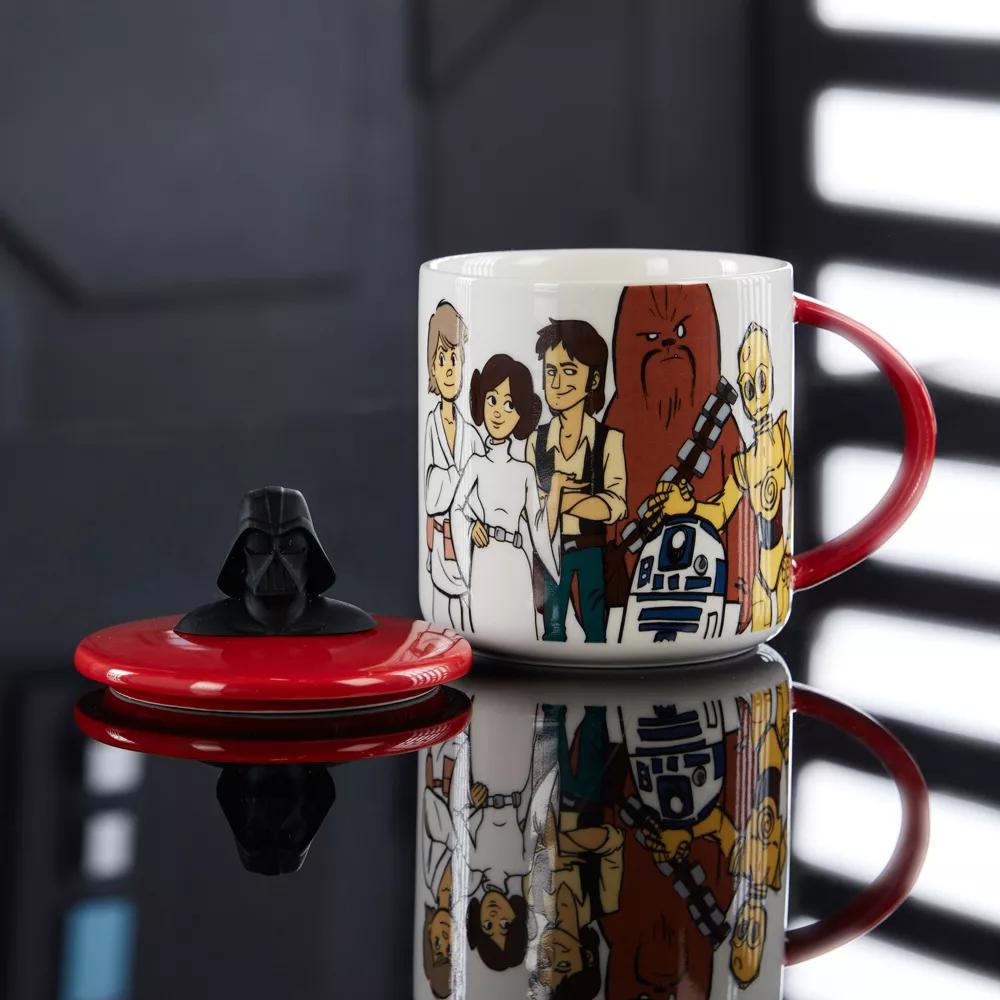 Disney Store Mug Star Wars Avec Couvercle 2 Disney Store Mug Star Wars Avec Couvercle – Image 2