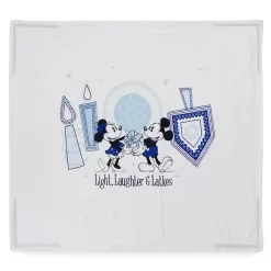 Disney Store Jeté En Polaire Mickey Et Minnie, Hanoucca