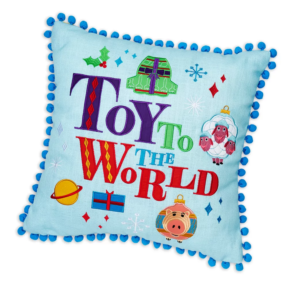 Disney Store Coussin Pixar Holiday 1 Disney Store Coussin Pixar Holiday