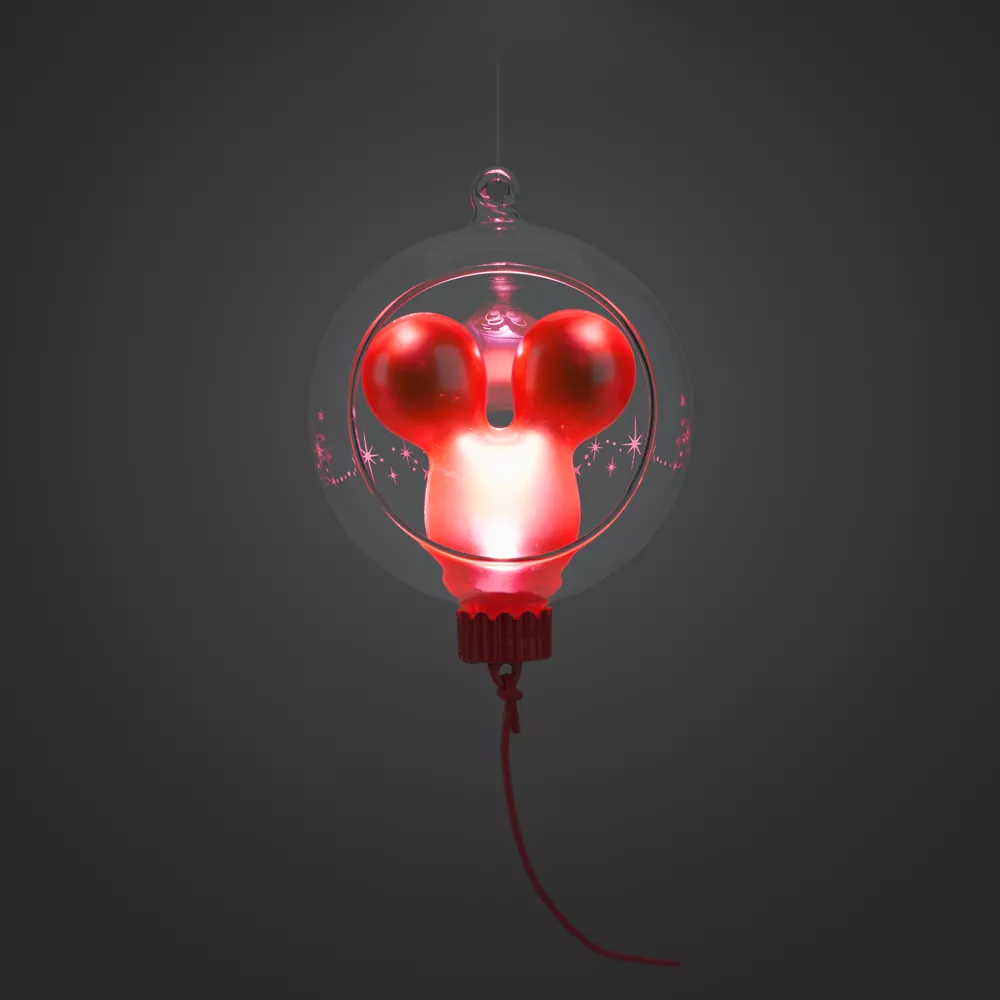 Disney Store Décoration Mickey Ballon Rouge Lumineuse à Suspendre 4 Disney Store Décoration Mickey Ballon Rouge Lumineuse à Suspendre – Image 4