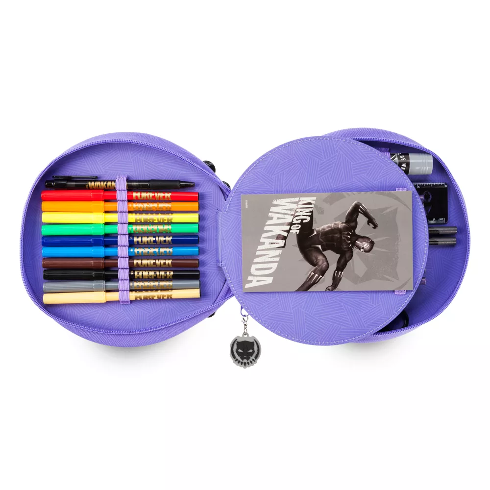 Disney Store Kit De Fournitures Black Panther Zippé 2 Disney Store Kit De Fournitures Black Panther Zippé – Image 2