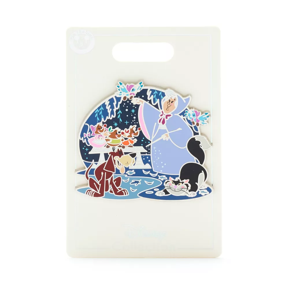 Disney Store Pin's Marraine La Bonne Fée Et Ses Amis, Cendrillon 2 Disney Store Pin's Marraine La Bonne Fée Et Ses Amis, Cendrillon – Image 2