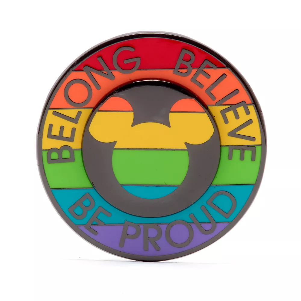 Disney Store Pin's Pride Mickey 1 Disney Store Pin's Pride Mickey