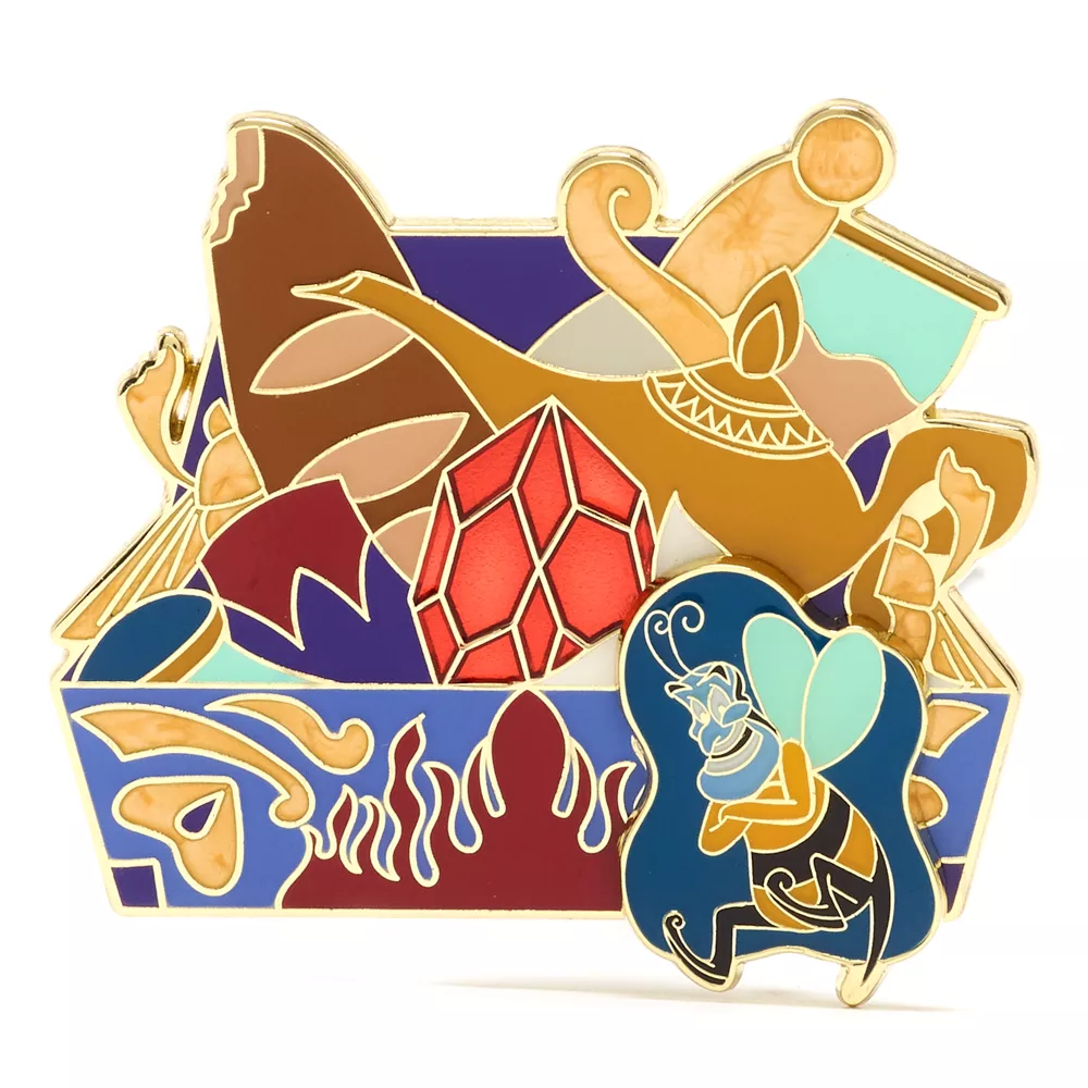 Disney Store Pin's Aladdin "Panier Au Trésor" En édition Limitée 1 Disney Store Pin's Aladdin "Panier Au Trésor" En édition Limitée