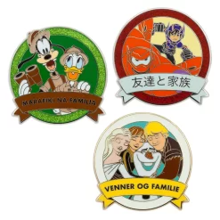 Disney One Family Ensemble De Pin's Mystère "Friends And Family" Multilingue -Disney 466043290431 2