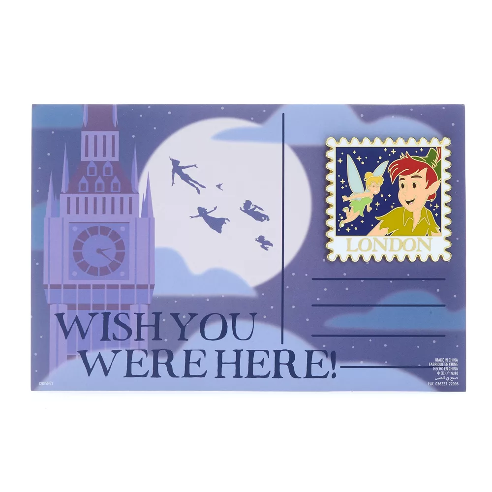 Disney One Family Ensemble Pin's Et Carte Postale "Wish You Were Here" 1 Disney One Family Ensemble Pin's Et Carte Postale "Wish You Were Here"