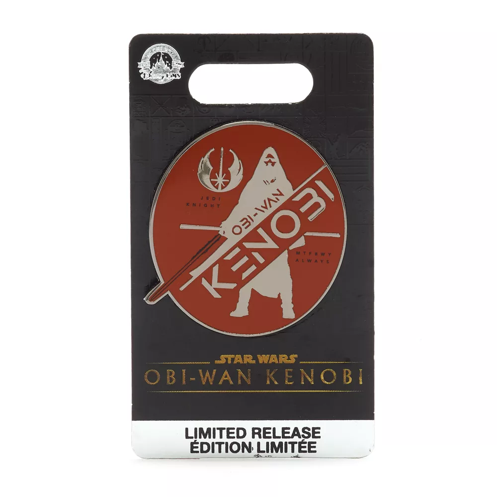 Disney Store Pin's Obi-Wan Kenobi En édition Limitée, Star Wars: Obi-Wan Kenobi 2 Disney Store Pin's Obi-Wan Kenobi En édition Limitée, Star Wars: Obi-Wan Kenobi – Image 2
