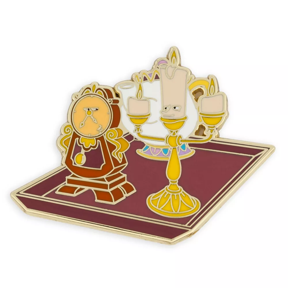 Disney Store Ensemble Pin's Et Cadeau Mystère La Belle Et La Bête En édition Limitée 2 Disney Store Ensemble Pin's Et Cadeau Mystère La Belle Et La Bête En édition Limitée – Image 2