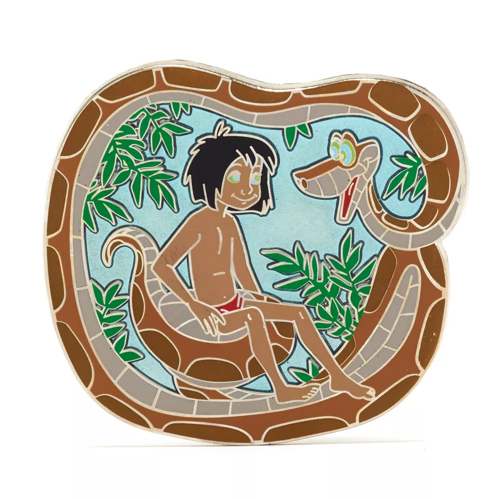 Disney Store Pin's Mowgli Et Kaa 55e anniversaire En édition Limitée, Le Livre De La Jungle 1 Disney Store Pin's Mowgli Et Kaa 55e anniversaire En édition Limitée, Le Livre De La Jungle