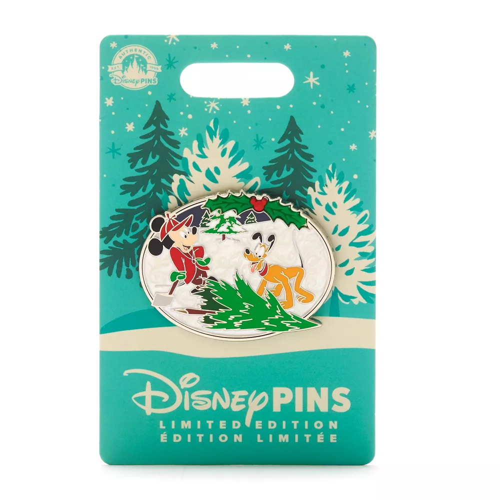 Disney Store Pin's Mickey Et Pluto En édition Limitée Pour Les Fêtes 2 Disney Store Pin's Mickey Et Pluto En édition Limitée Pour Les Fêtes – Image 2