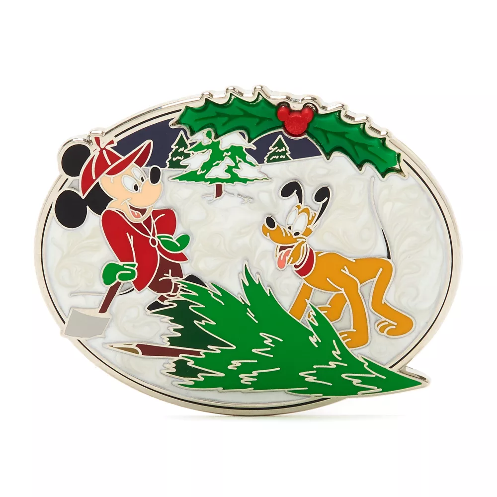 Disney Store Pin's Mickey Et Pluto En édition Limitée Pour Les Fêtes 1 Disney Store Pin's Mickey Et Pluto En édition Limitée Pour Les Fêtes