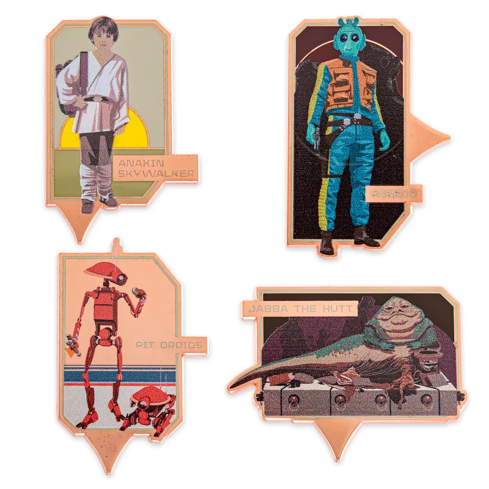 Disney Store Ensemble De Pin's Mystère Star Wars Planets Tatooine En édition Limitée 4 Disney Store Ensemble De Pin's Mystère Star Wars Planets Tatooine En édition Limitée – Image 4