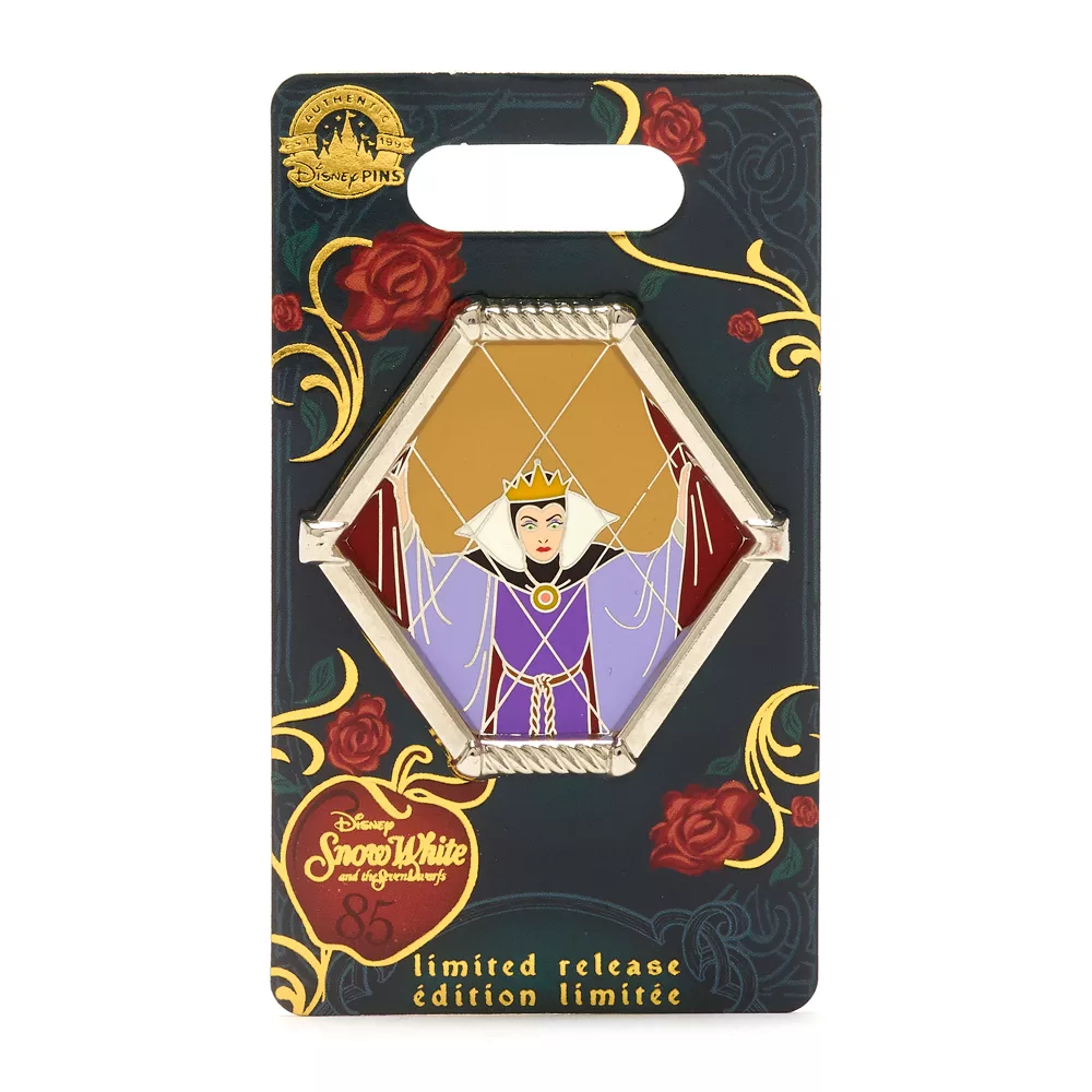 Disney Store Pin's La Reine En édition Limitée, Blanche Neige Et Les Sept Nains 2 Disney Store Pin's La Reine En édition Limitée, Blanche Neige Et Les Sept Nains – Image 2