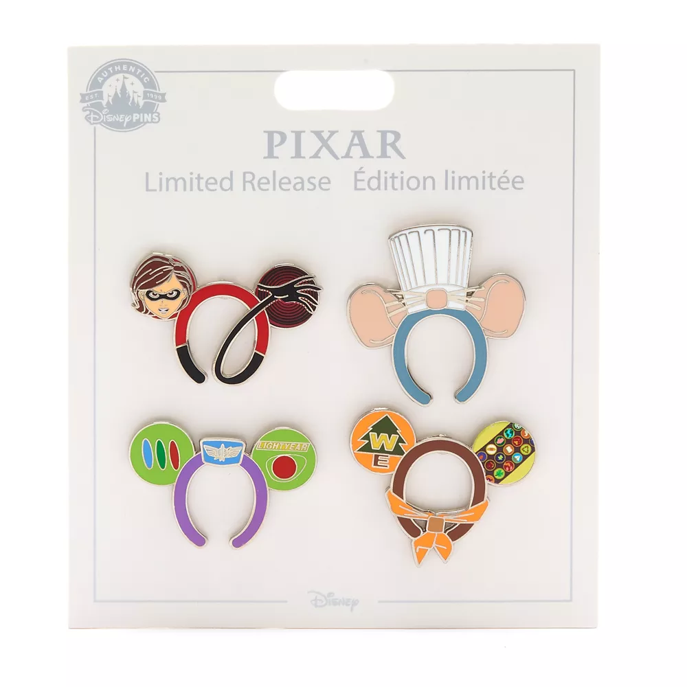 Disney Store Ensemble De Pin's Pixar En Forme D'oreilles De Mickey, 2 sur 2 2 Disney Store Ensemble De Pin's Pixar En Forme D'oreilles De Mickey, 2 sur 2 – Image 2