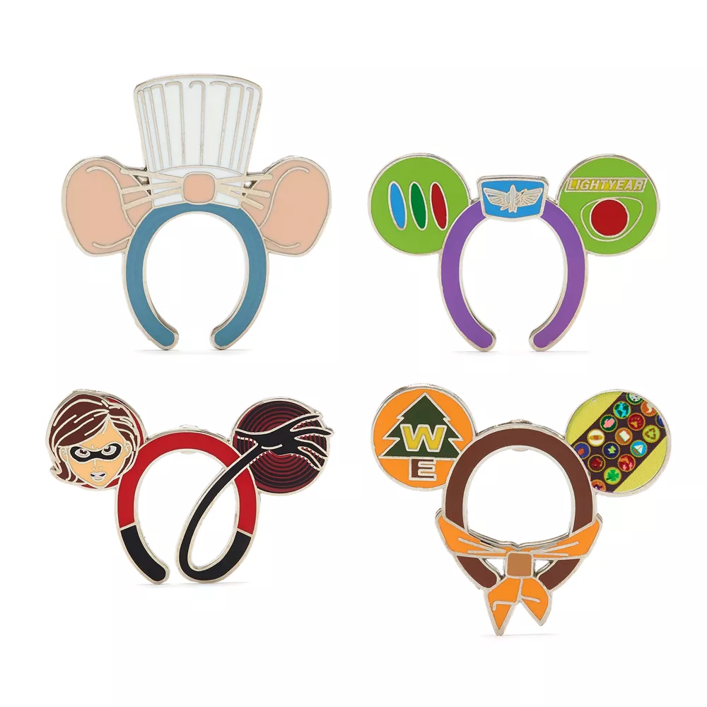 Disney Store Ensemble De Pin's Pixar En Forme D'oreilles De Mickey, 2 sur 2 1 Disney Store Ensemble De Pin's Pixar En Forme D'oreilles De Mickey, 2 sur 2