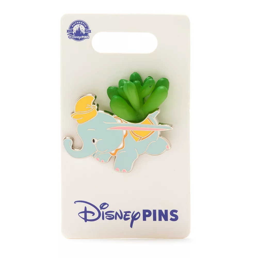 Disney Store Pin's Dumbo Avec Plante Artificielle 2 Disney Store Pin's Dumbo Avec Plante Artificielle – Image 2