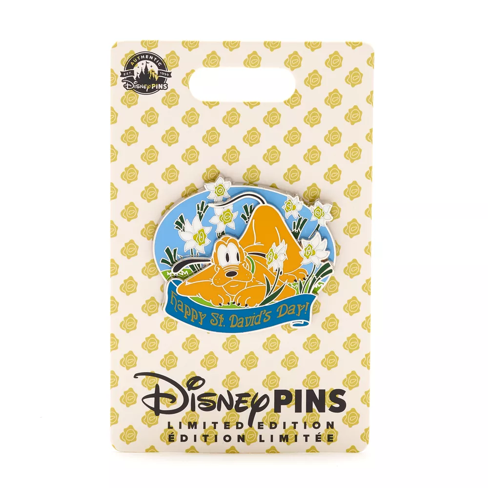 Disney Store Pin's Pluto En édition Limitée Saint-David 2 Disney Store Pin's Pluto En édition Limitée Saint-David – Image 2