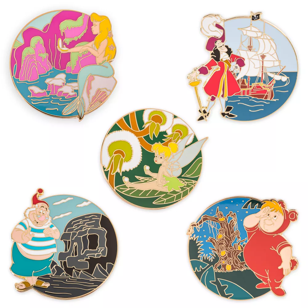 Disney Store Ensemble De Pin's Mystère Peter Pan En édition Limitée 70e anniversaire 3 Disney Store Ensemble De Pin's Mystère Peter Pan En édition Limitée 70e anniversaire – Image 3