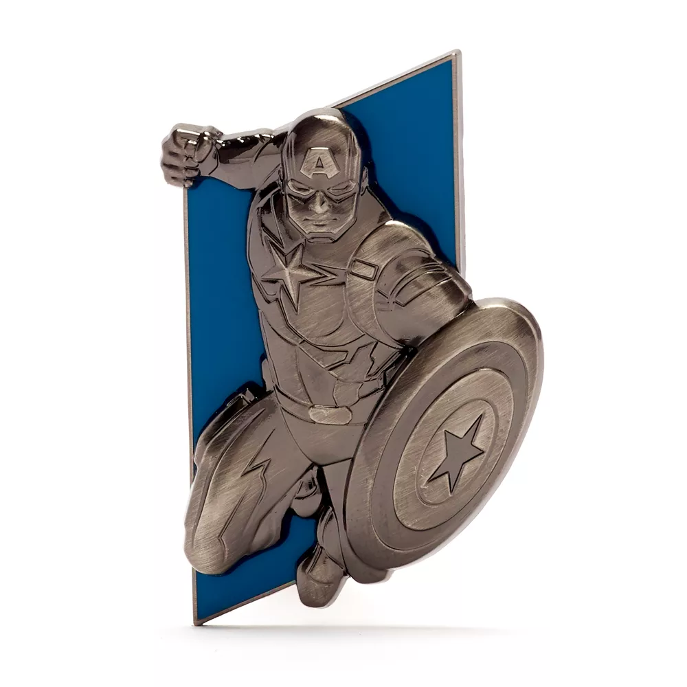 Disney Store Pin's Captain America En édition Limitée 1 Disney Store Pin's Captain America En édition Limitée