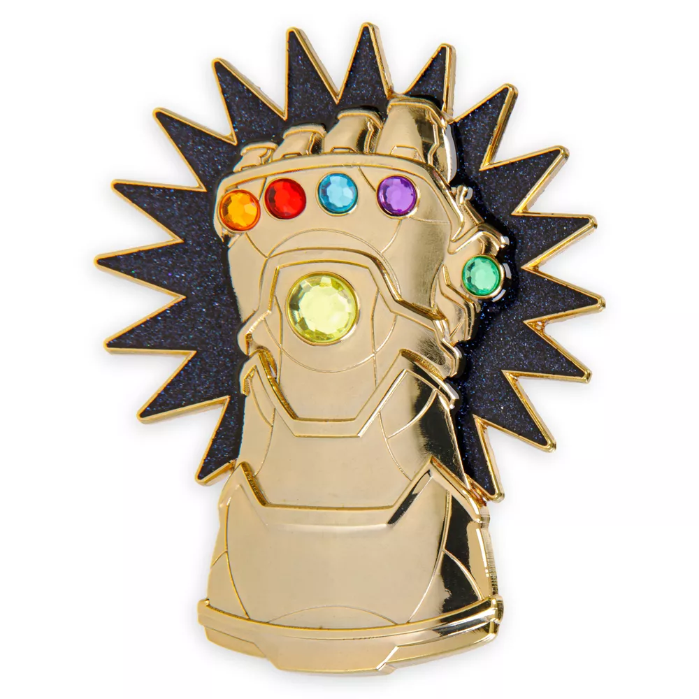 Disney Store Mini Pin's Broche Gant De L'Infini En édition Limitée 1 Disney Store Mini Pin's Broche Gant De L'Infini En édition Limitée